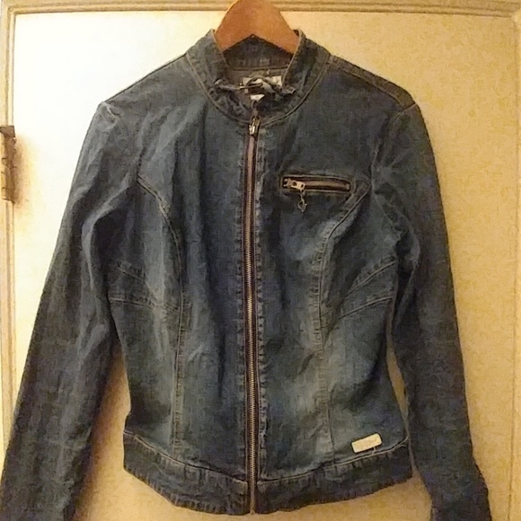 Baby Phat Women's Blue Jean Jacket - Picture 2 of 4